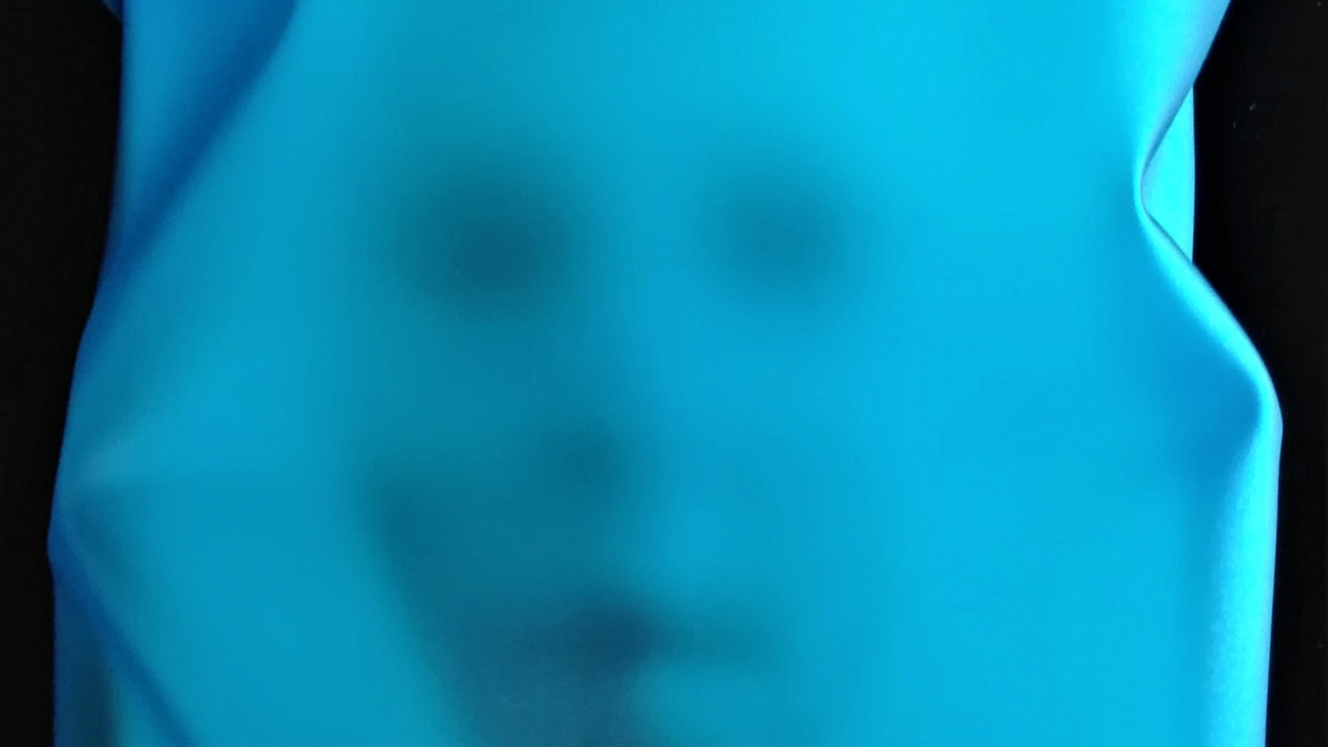 newton air "sp 8", 2018, folie, papier auf leinwand, 37 x 28 x 10 cm